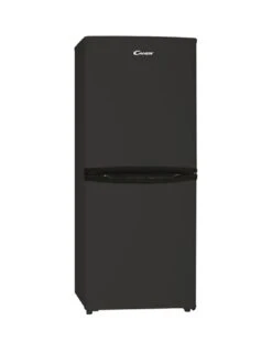Candy CSC1365BEN 50/50 Fridge Freezer, 173 Litre Capacity - Black