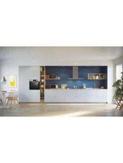 Candy FIDCX615 Built In 70 Litre, Multi-Function Oven With Aquactiva System - Black Glass With Stainless Steel - V9CHV SQ6 0000000004 BLACK SLd4