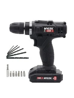 Mylek Myw09 18V Cordless Drill Electric Screwdriver Set